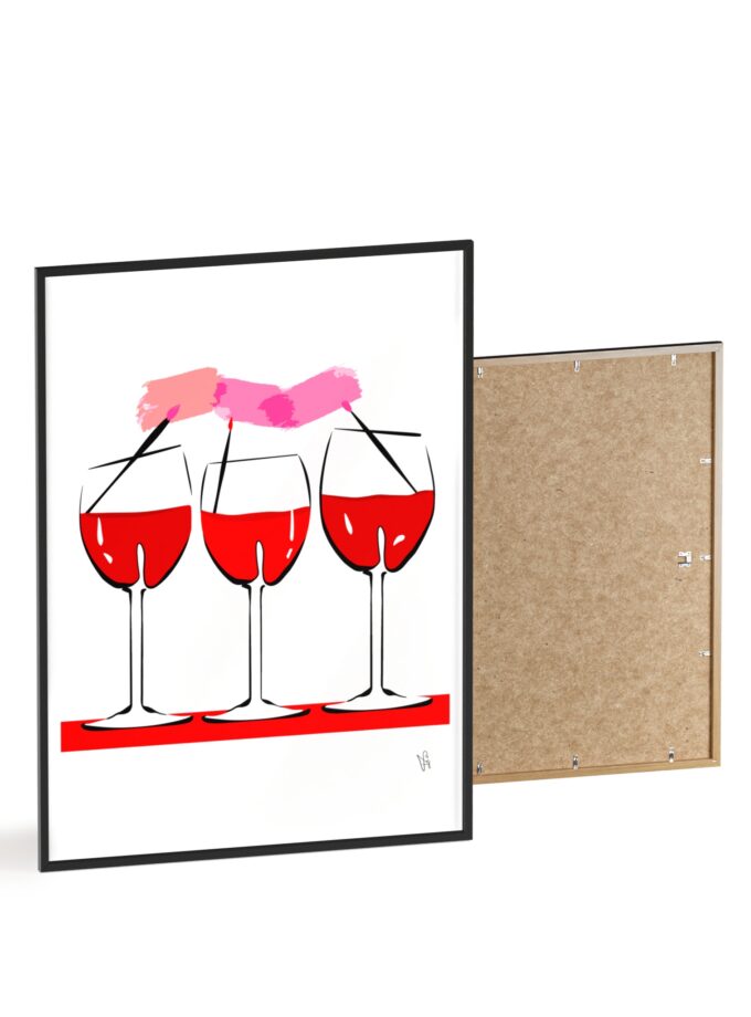 It's A Date Poster, Framed