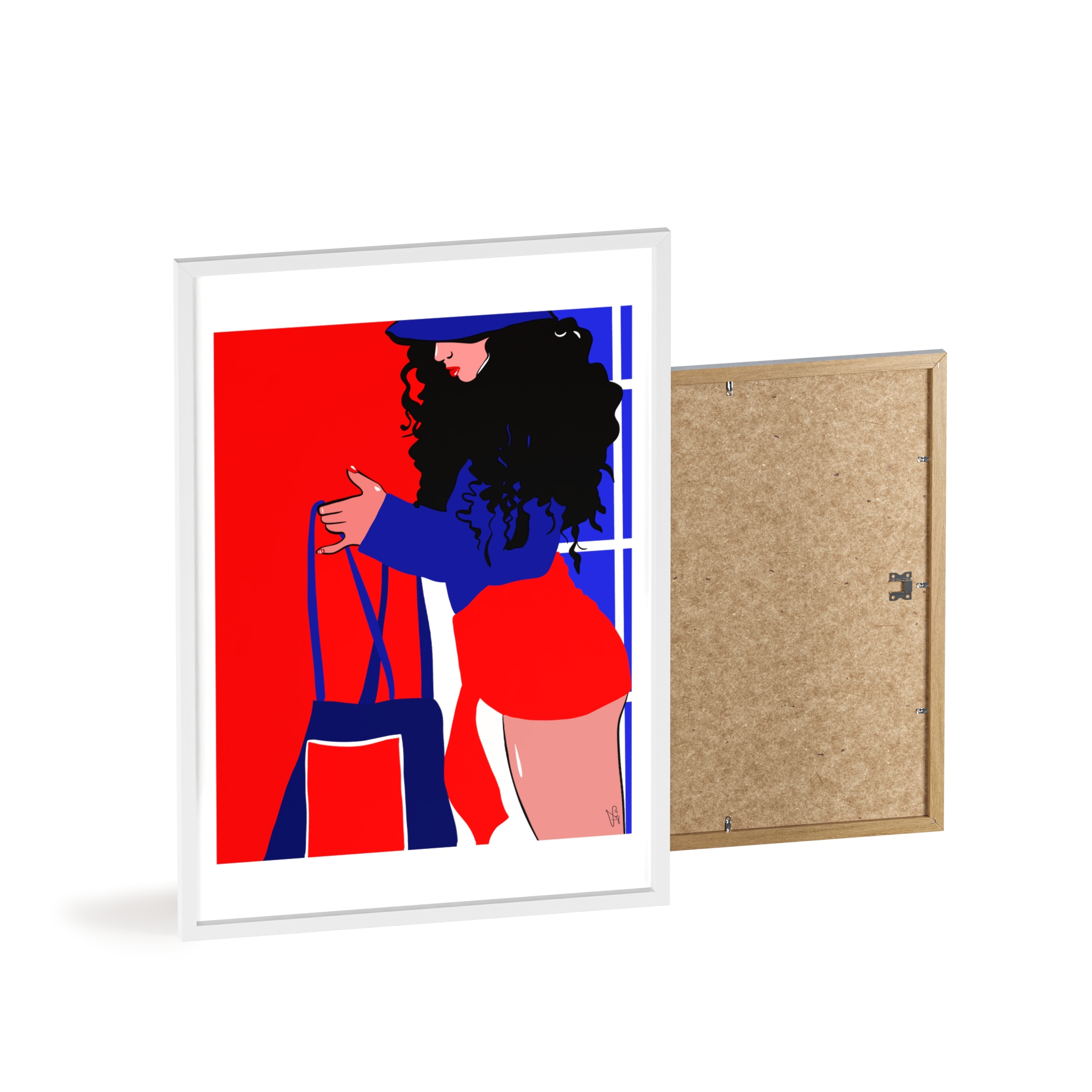 Beach Day Poster, Framed - Image 46