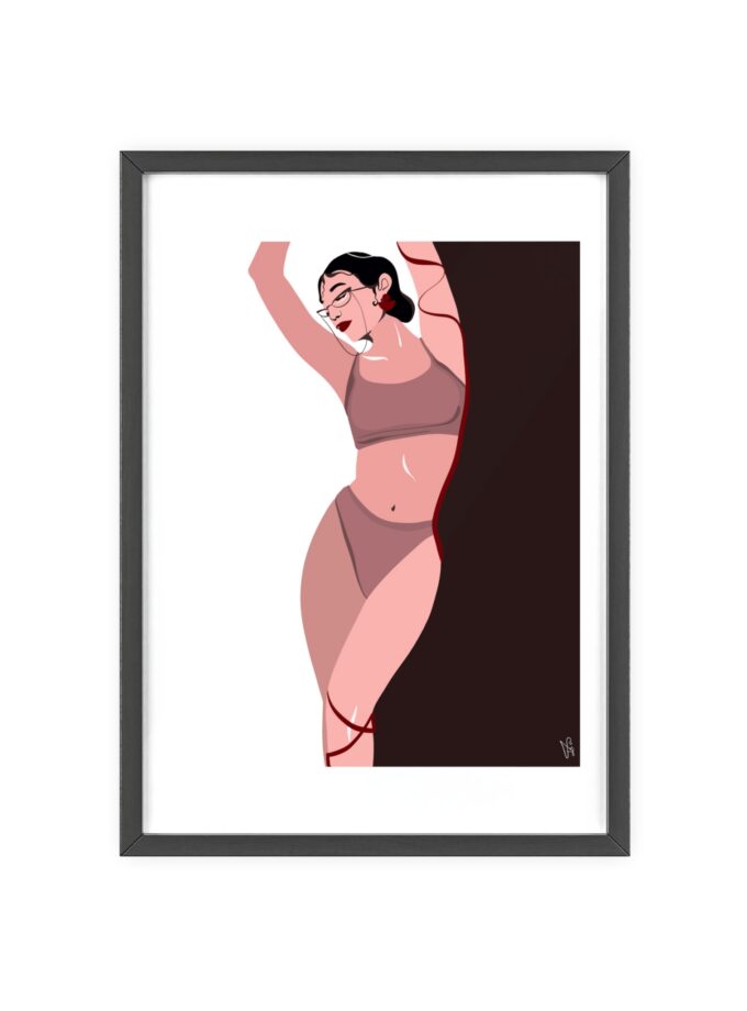 My Time Poster, Framed