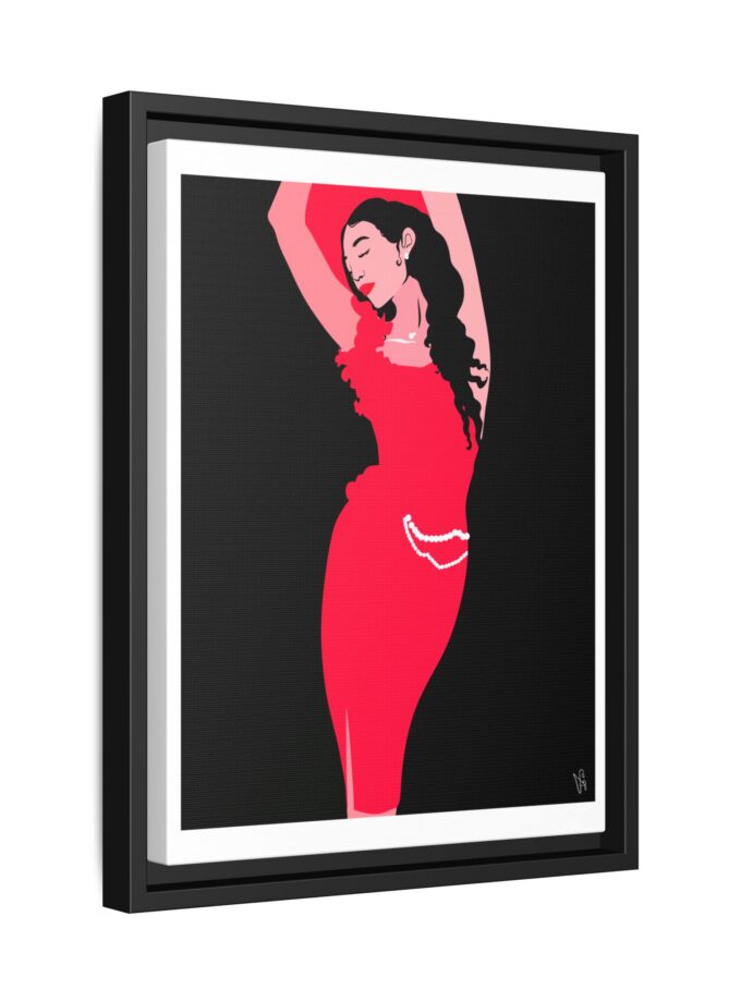 Goddess Canvas, Framed
