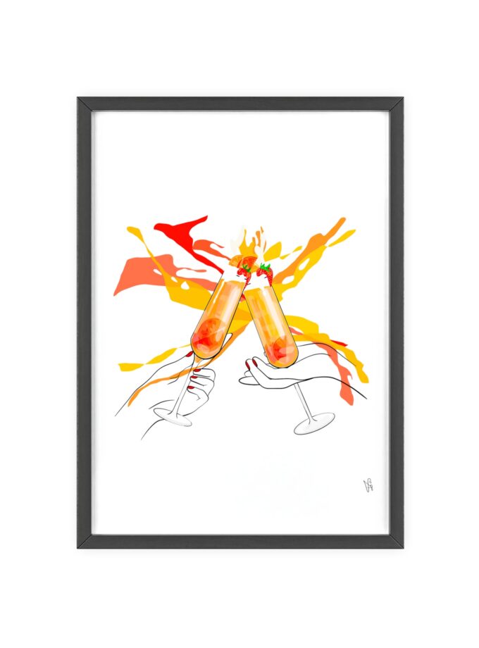 Good News Poster, Framed