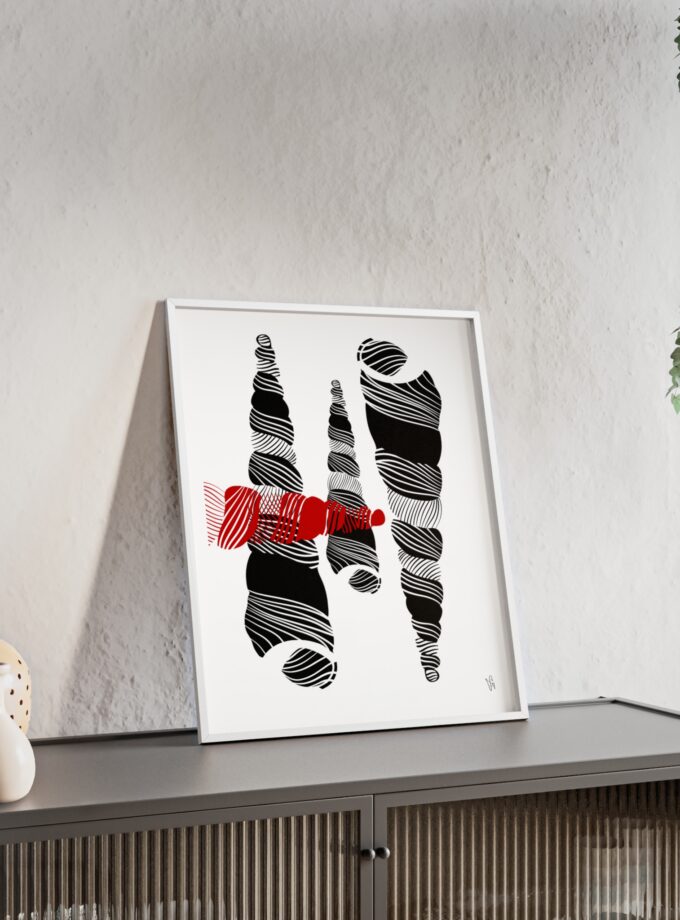 Clash Poster, Framed