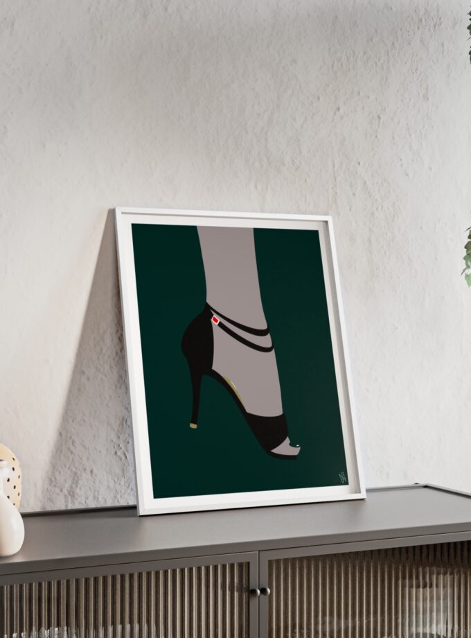 Emerald Poster, Framed