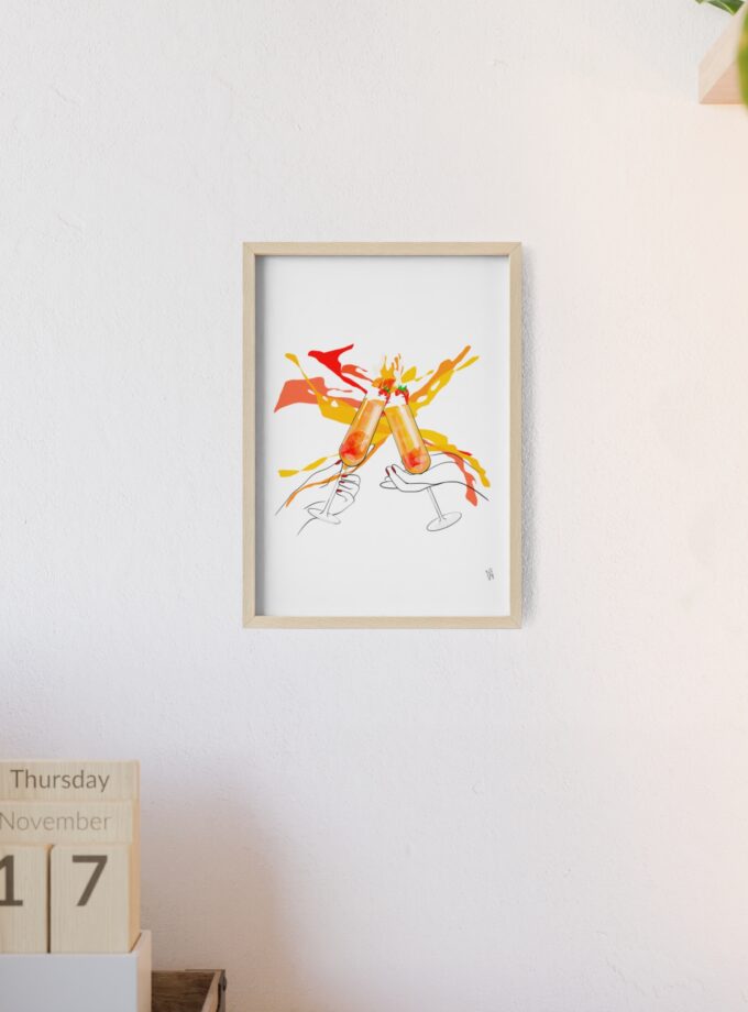 Good News Poster, Framed