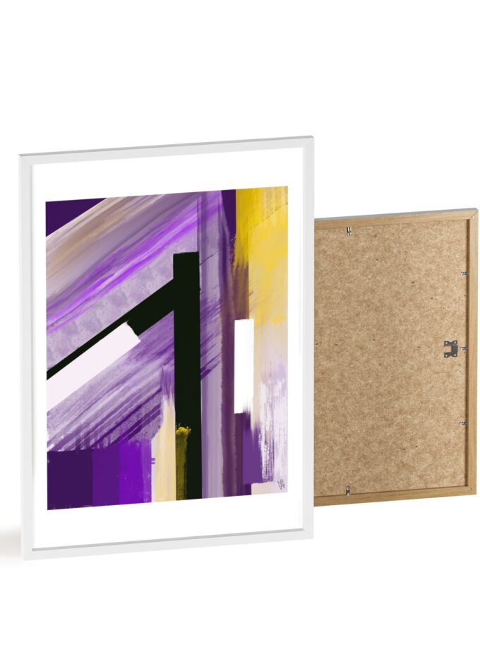 Lilac Poster, Framed