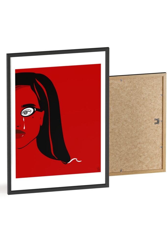 Writer Poster, Framed