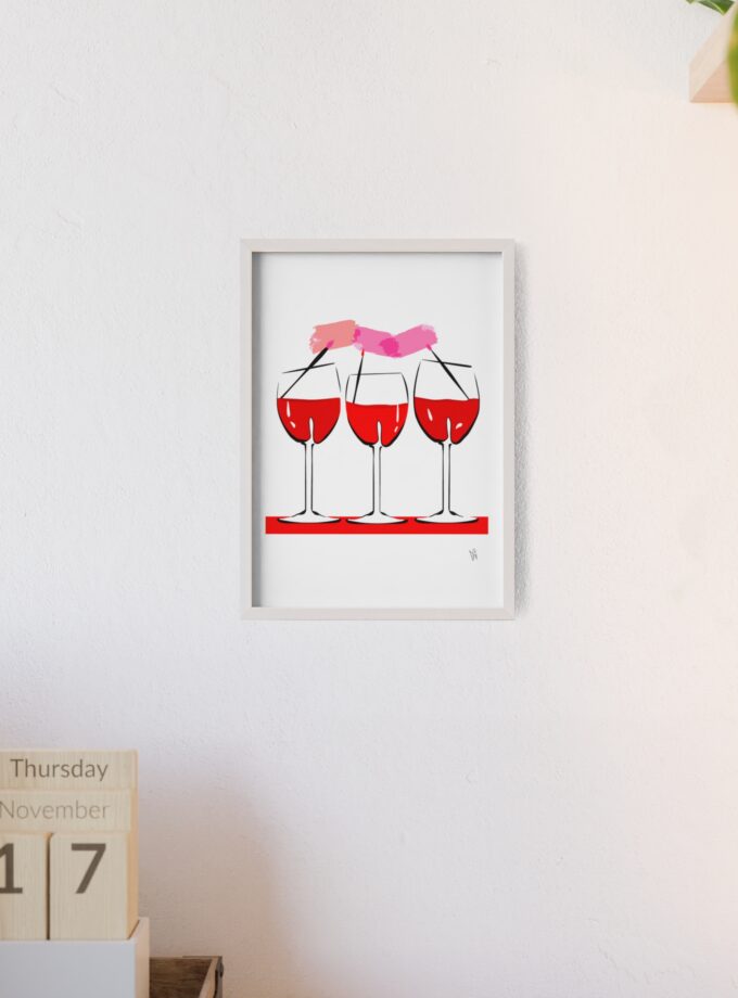 It's A Date Poster, Framed