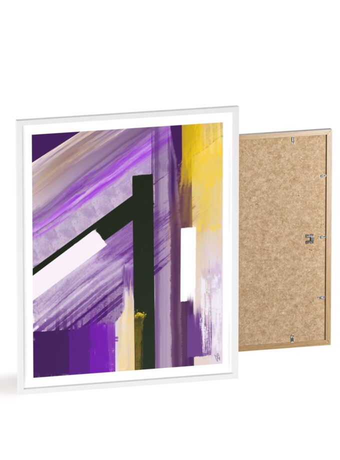 Lilac Poster, Framed