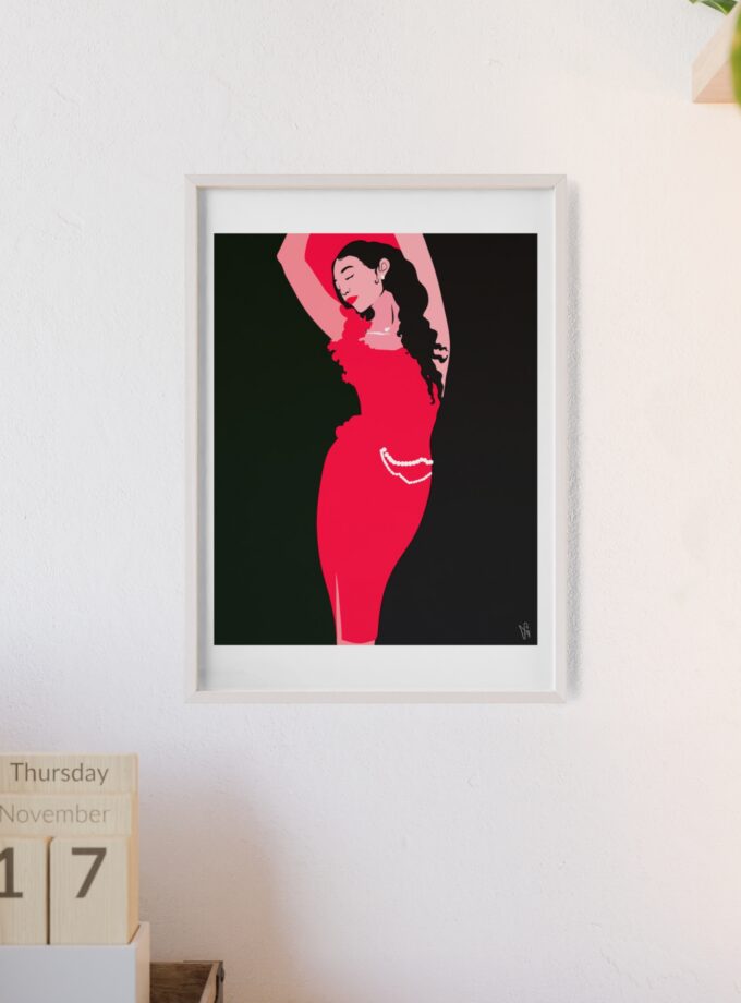 Goddess Poster, Framed