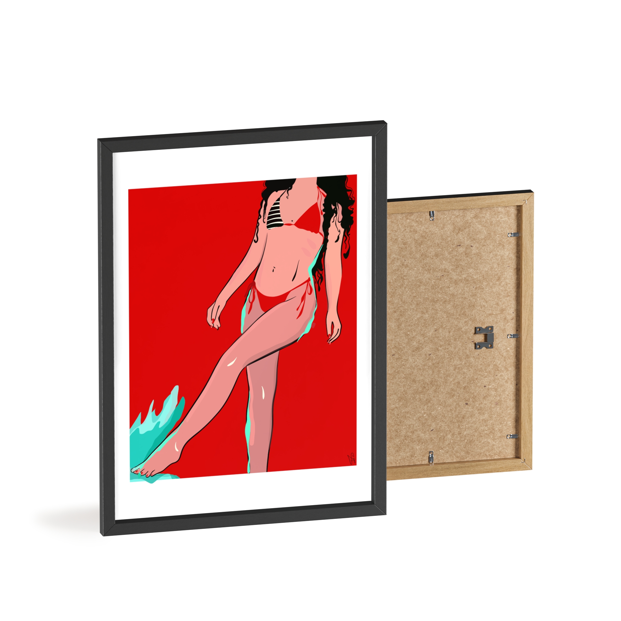 Budva Poster, Framed - Image 50