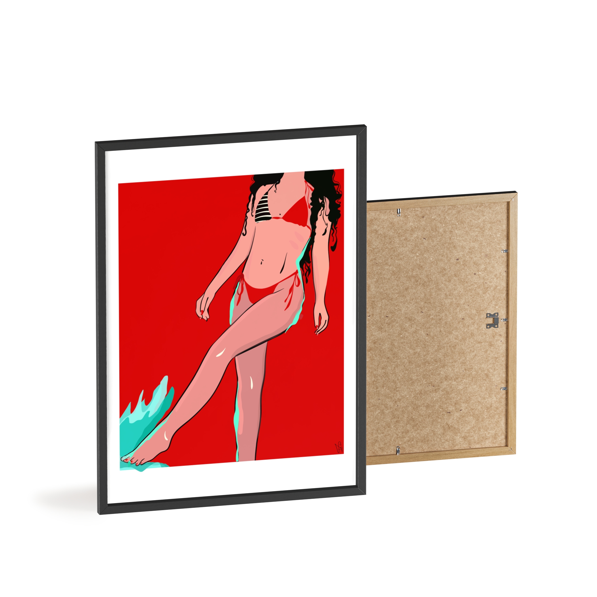 Budva Poster, Framed - Image 38