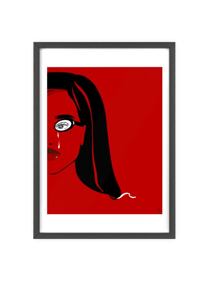 Writer Poster, Framed