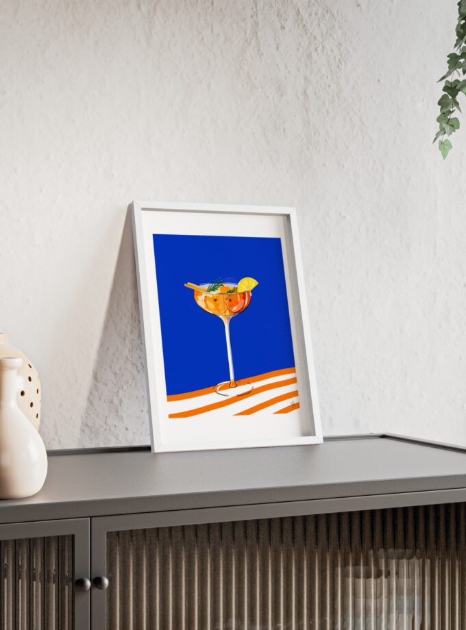 Apple Cider Poster, Framed