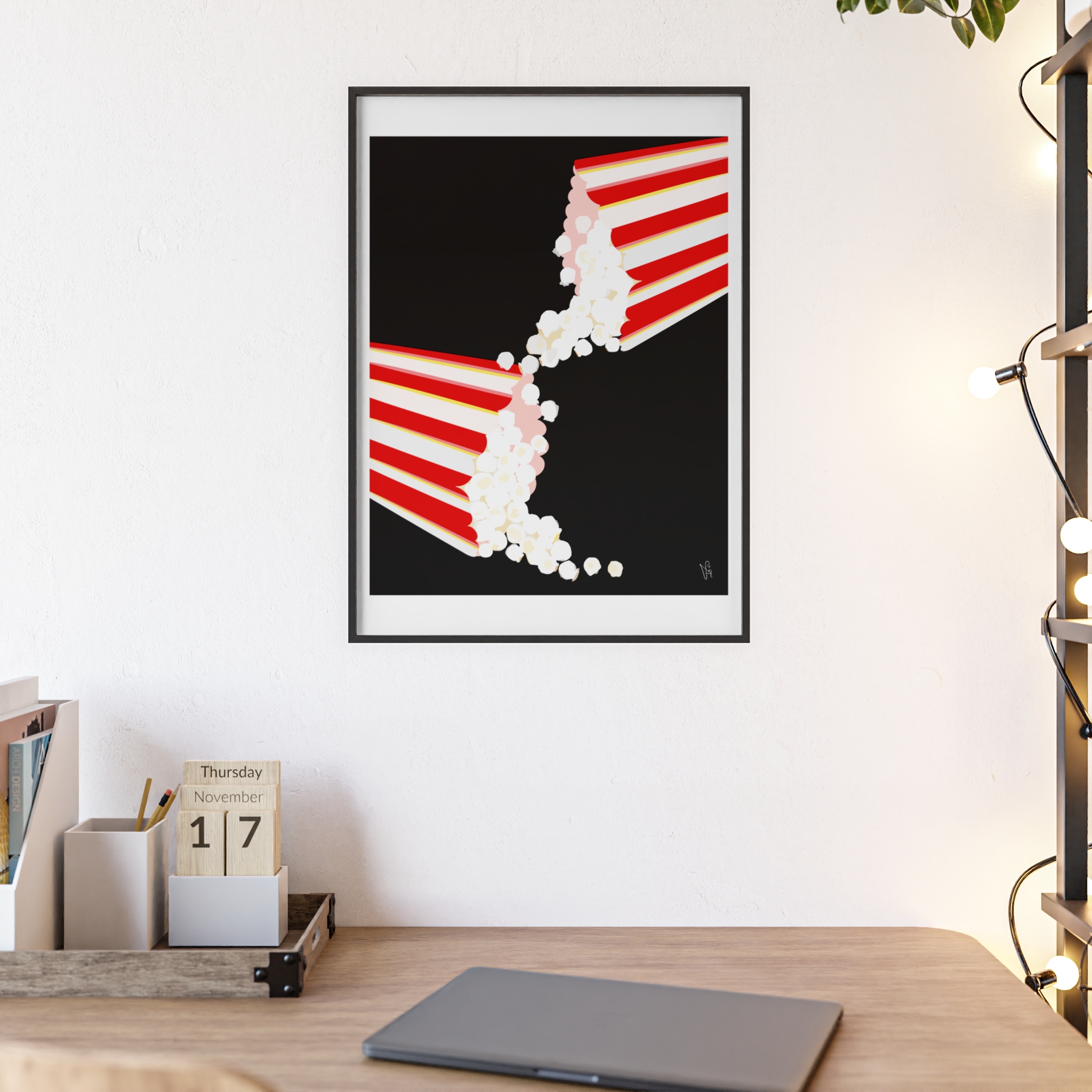 September Date Poster, Framed - Image 24