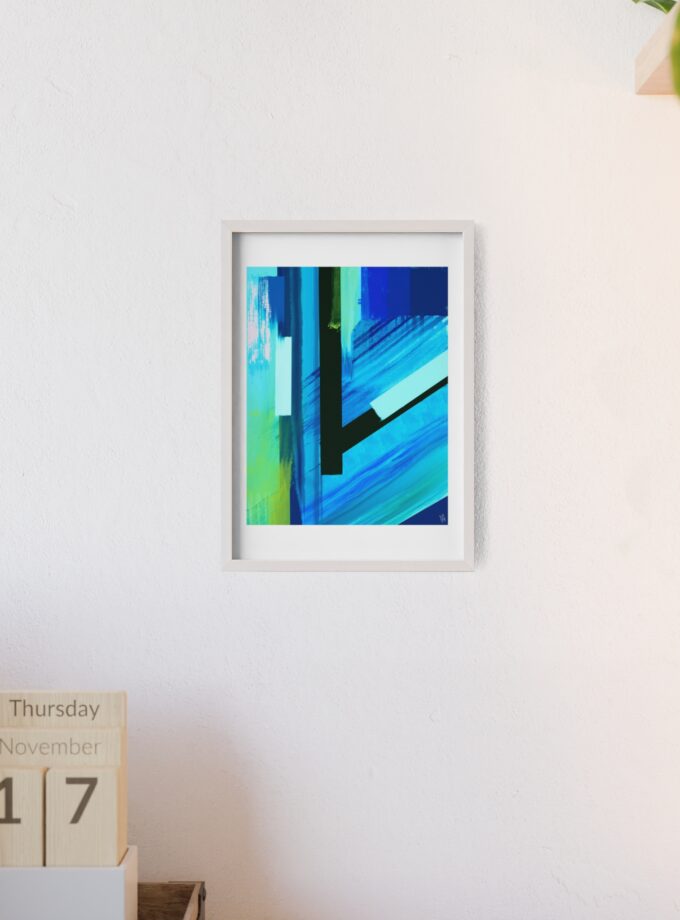 Future Poster, Framed