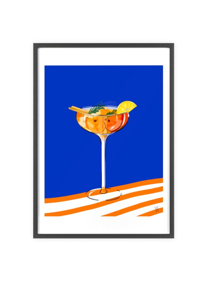 Apple Cider Poster, Framed