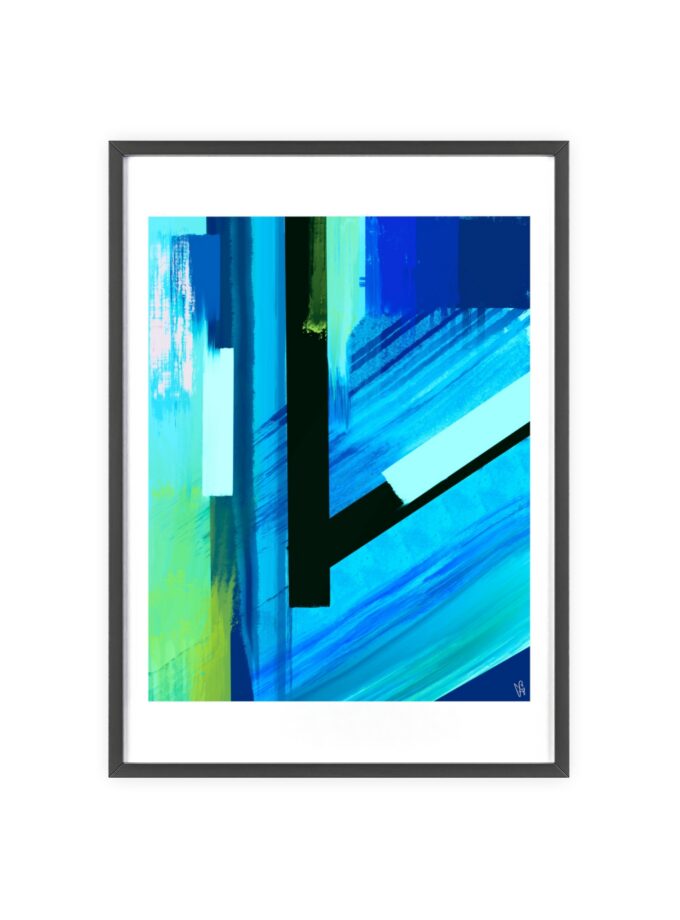 Future Poster, Framed