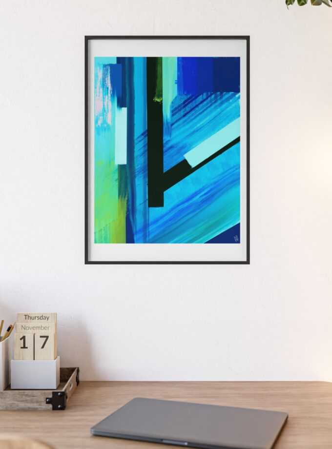 Future Poster, Framed