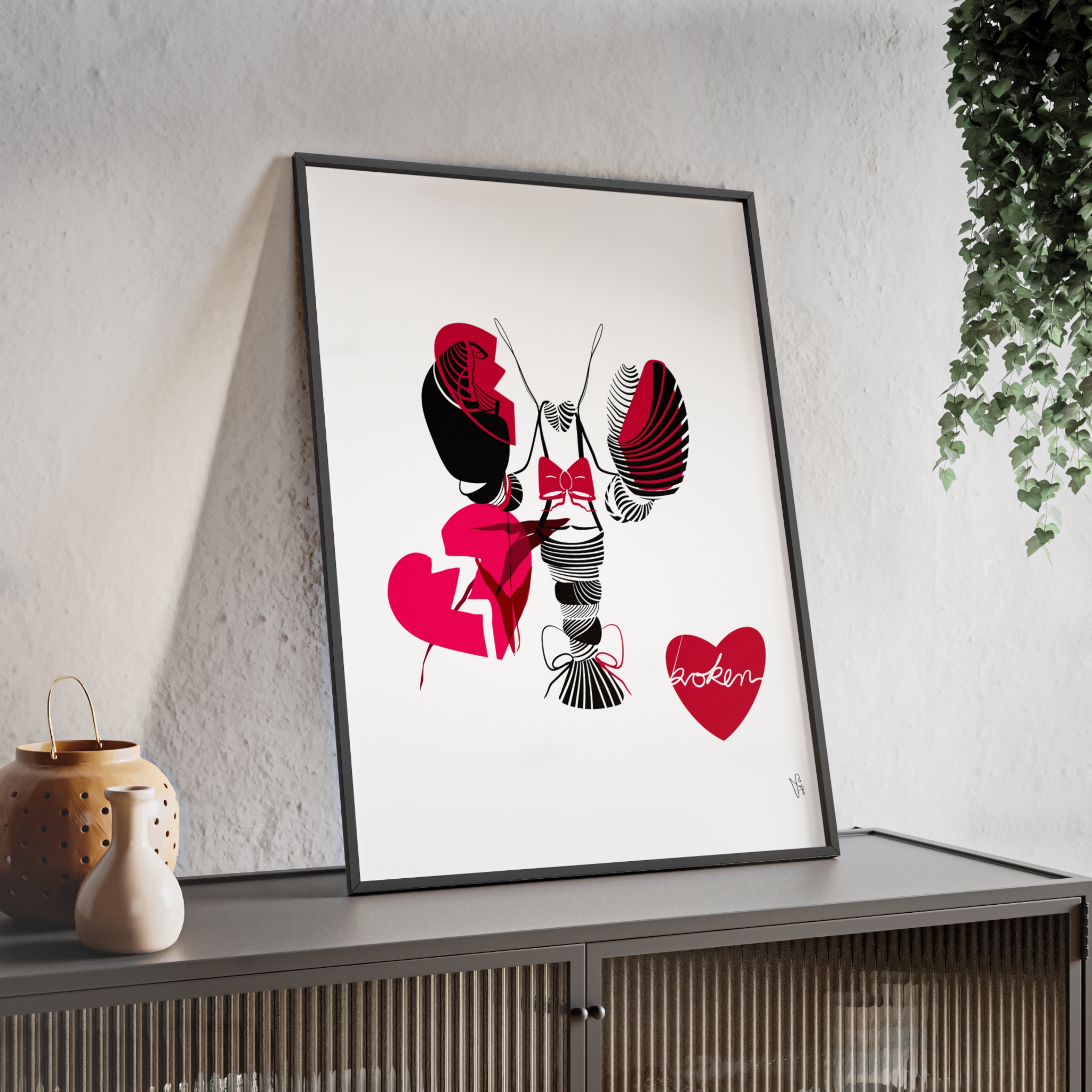 Heartbroken Poster, Framed - Image 19