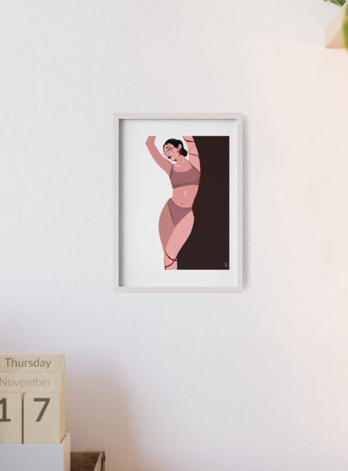 My Time Poster, Framed