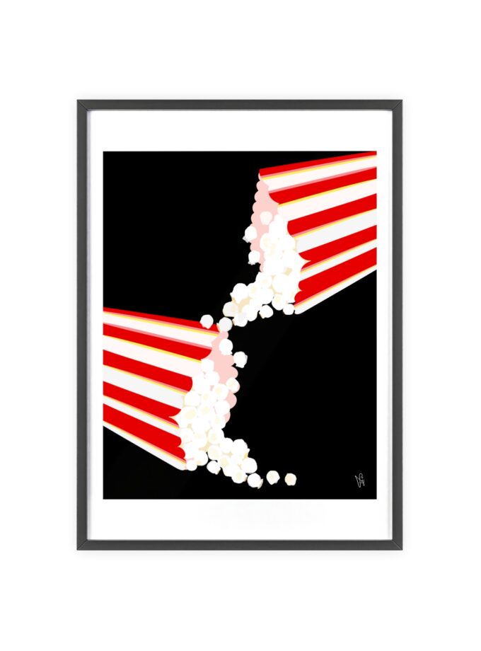 September Date Poster, Framed