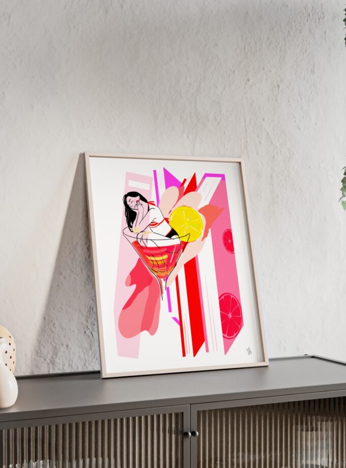 Cosmopolitana Poster, Framed