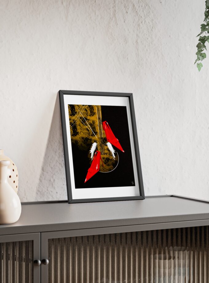 Birds Of A Feather Poster, Framed