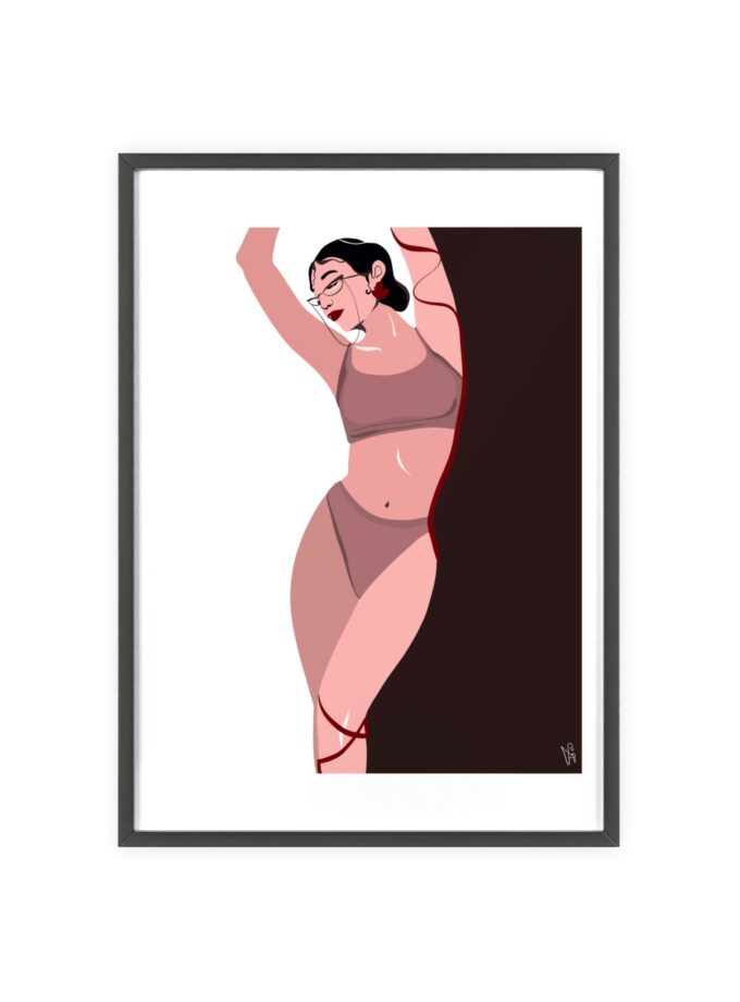 My Time Poster, Framed