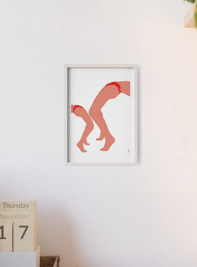 Sisters Poster, Framed