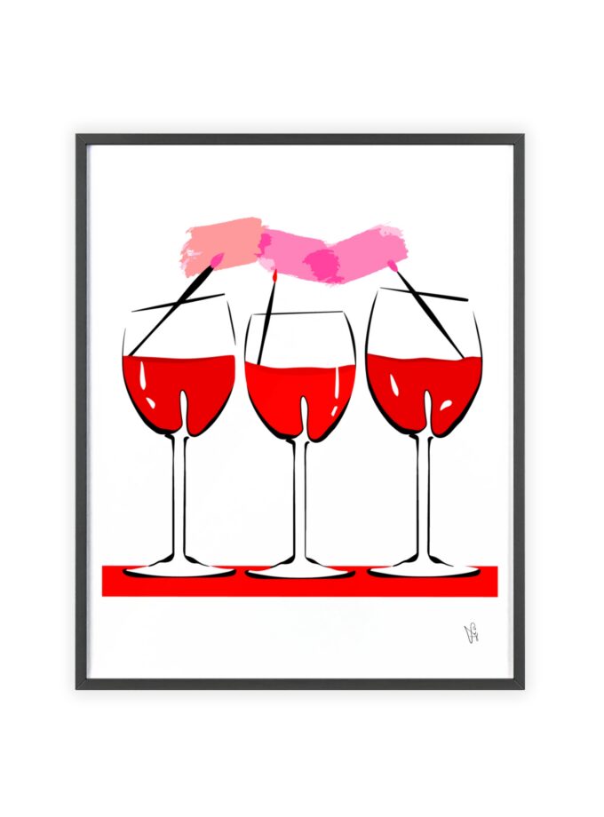 It's A Date Poster, Framed