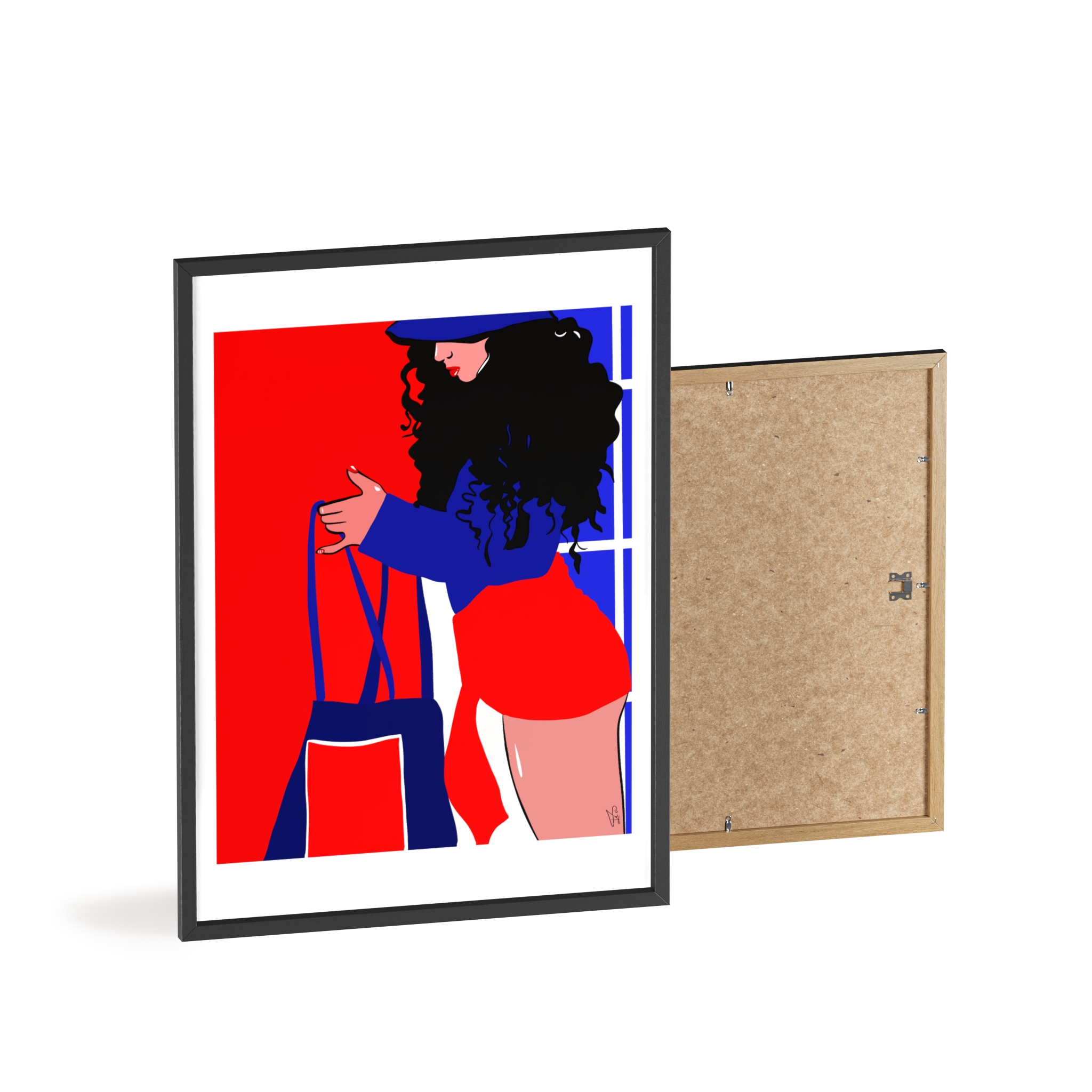 Beach Day Poster, Framed - Image 38