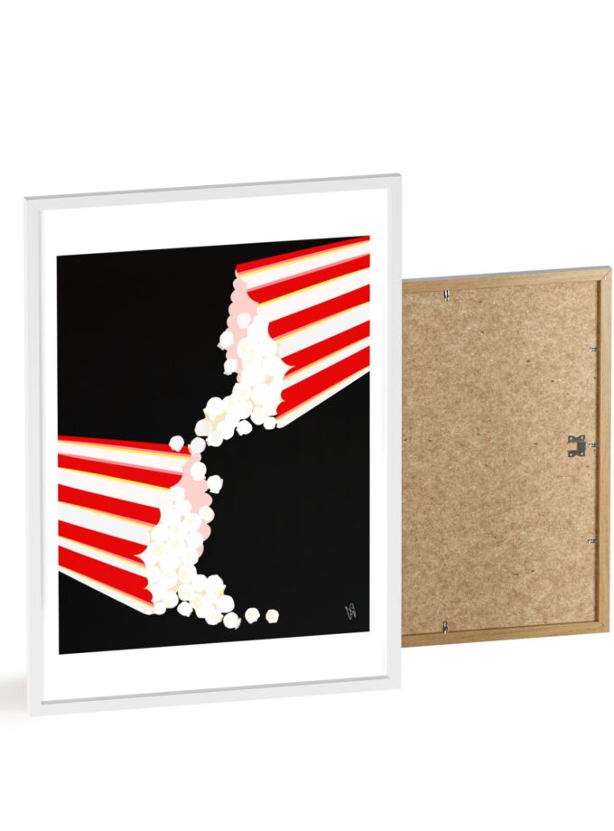 September Date Poster, Framed