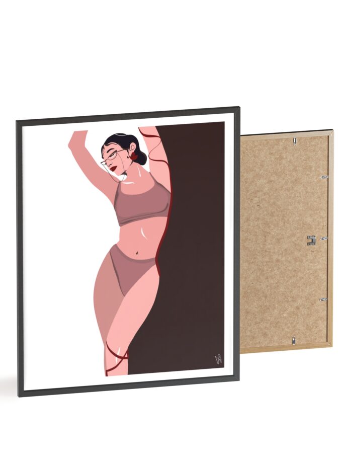 My Time Poster, Framed