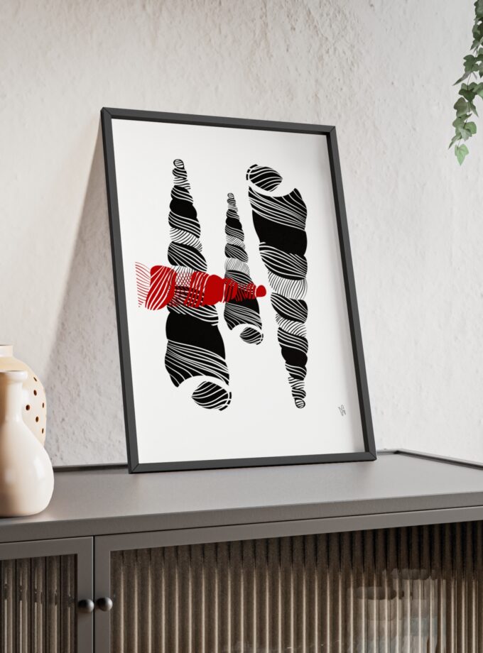 Clash Poster, Framed