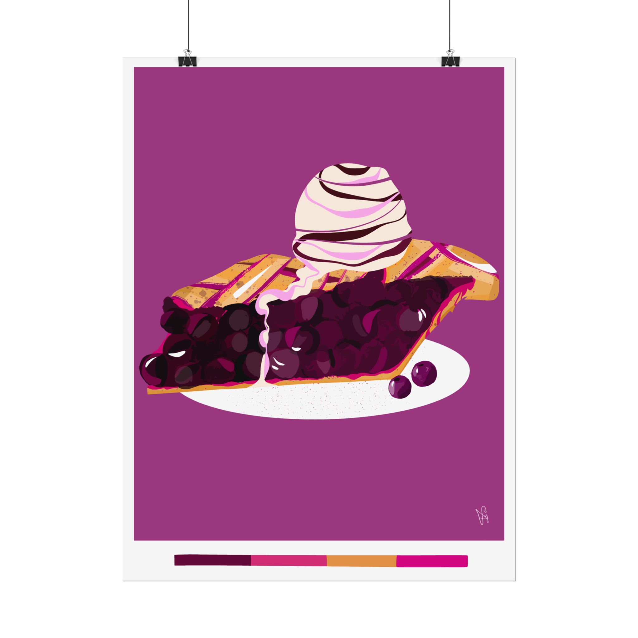Blueberry Pie Poster - Image 10