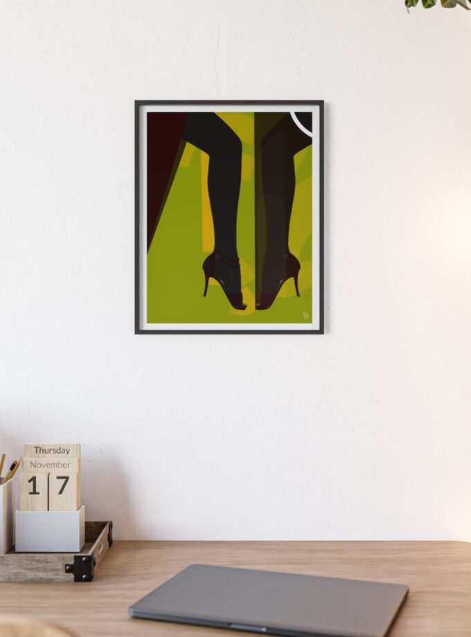 You Are My Mirror Poster, Framed