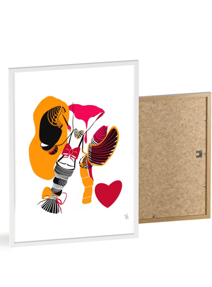 El Maestro Poster, Framed