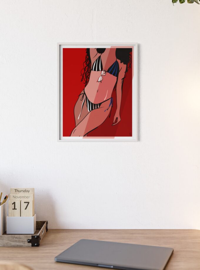 Where Are My Glasses? Poster, Framed