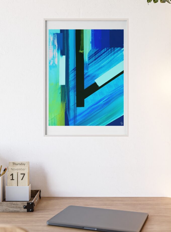 Future Poster, Framed