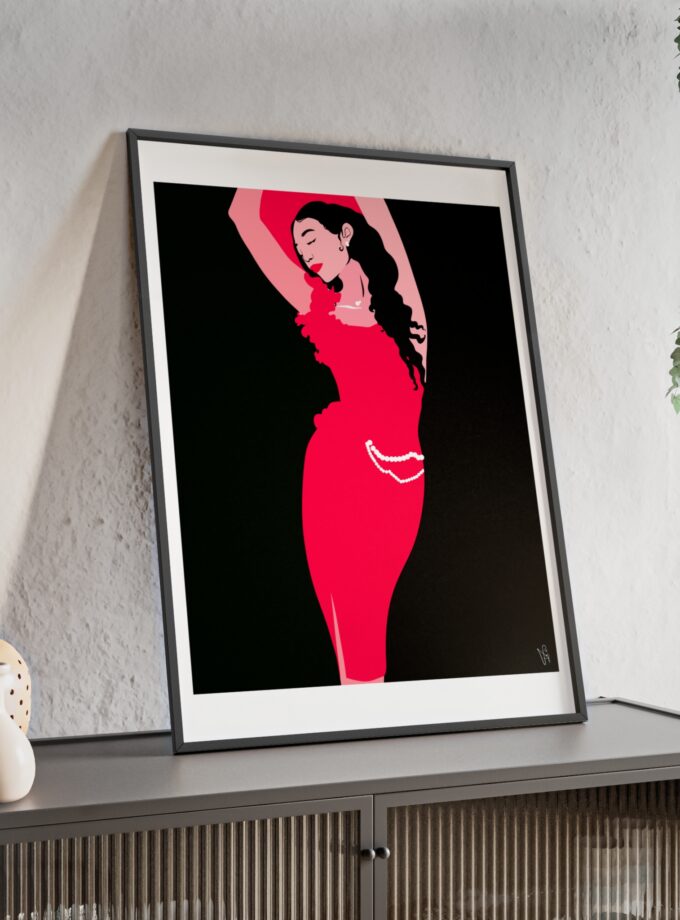Goddess Poster, Framed