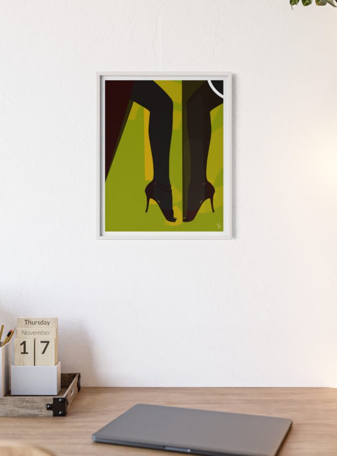 You Are My Mirror Poster, Framed