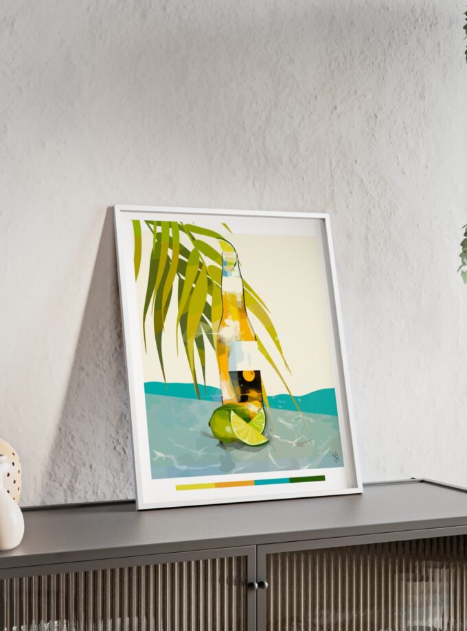 Beer In Kraljev Gaj Poster, Framed