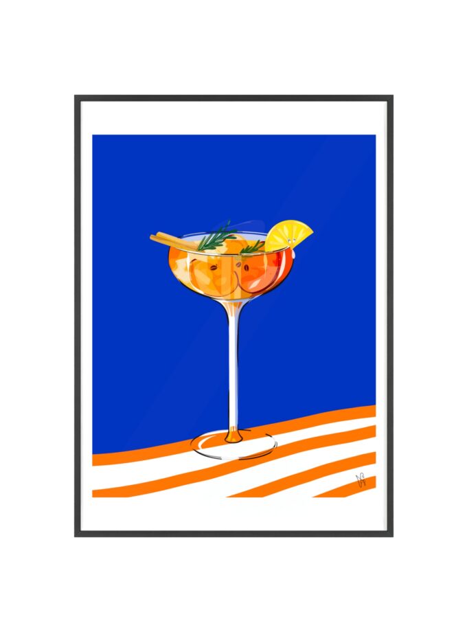 Apple Cider Poster, Framed