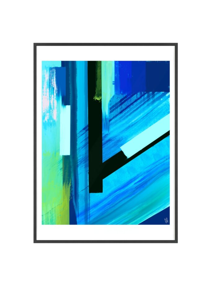 Future Poster, Framed