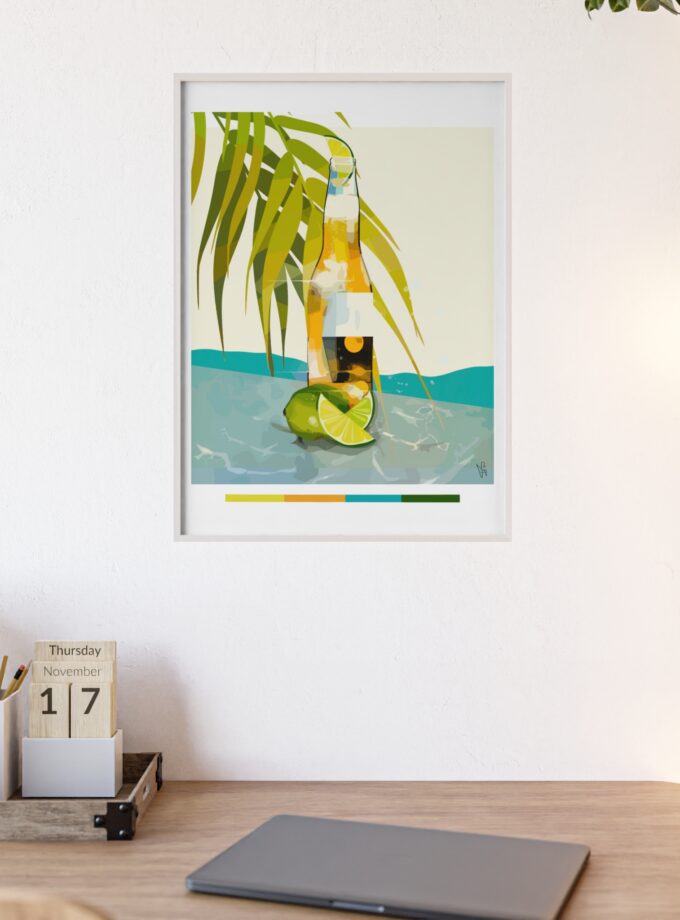 Beer In Kraljev Gaj Poster, Framed