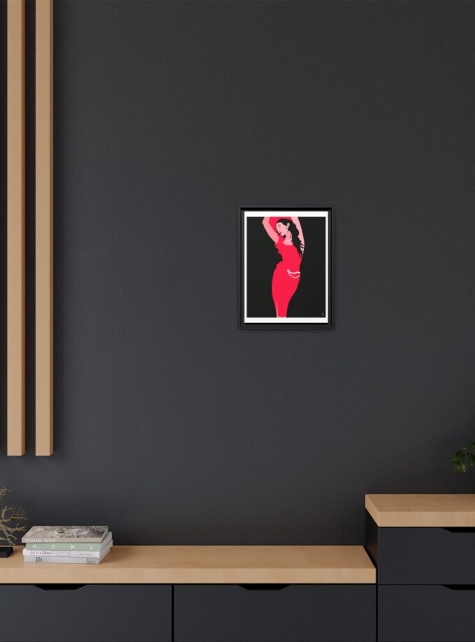 Goddess Canvas, Framed