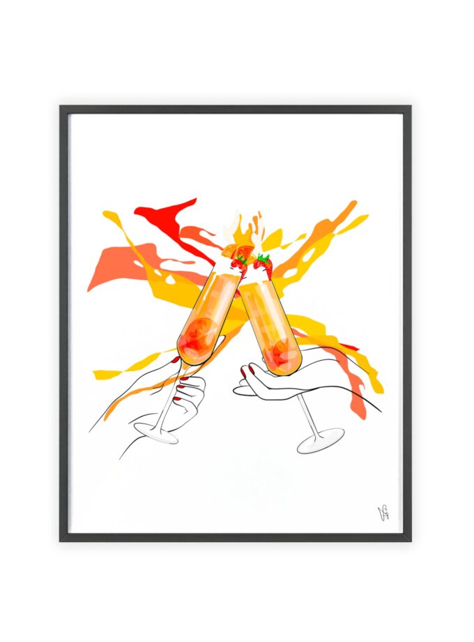 Good News Poster, Framed