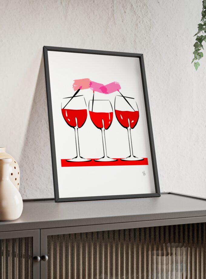 It's A Date Poster, Framed