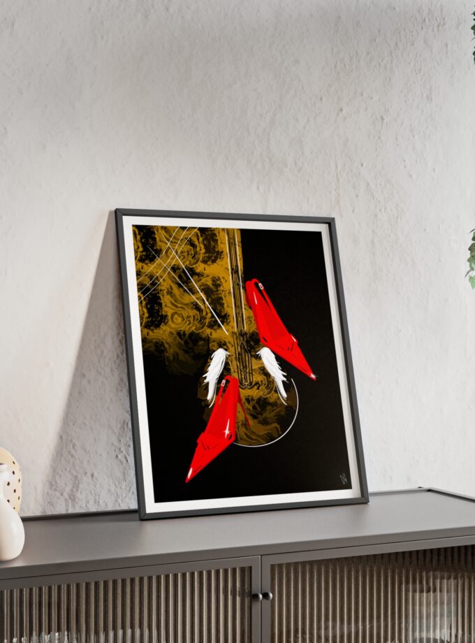 Birds Of A Feather Poster, Framed