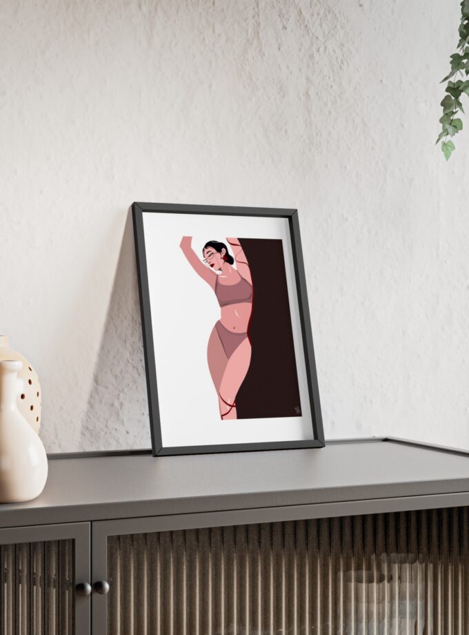 My Time Poster, Framed